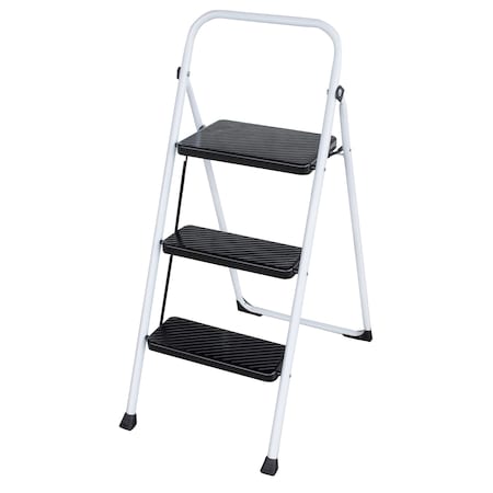 Amerihome Folding Utility Step Ladder, Three Step STL3STP